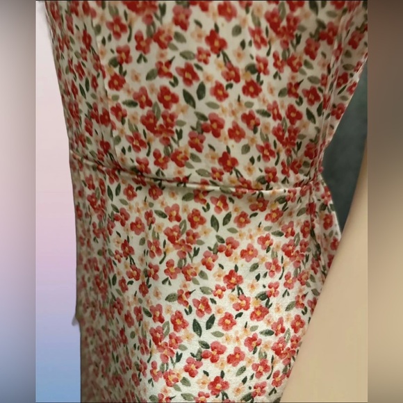 AUW Women’s Floral sundress Sz medium - Picture 7 of 14